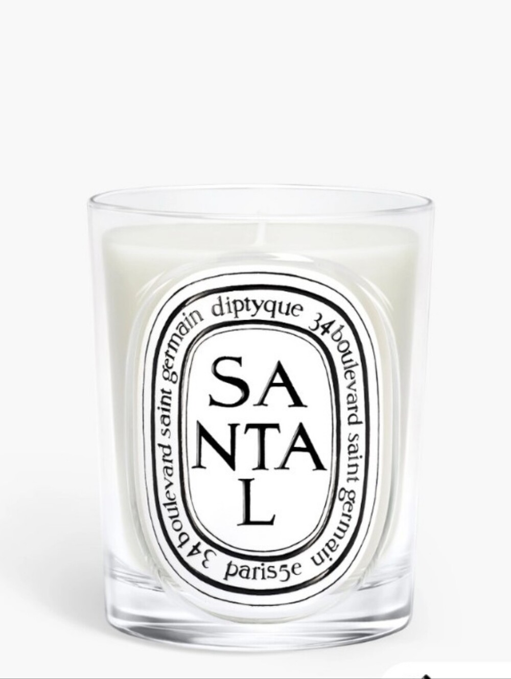 Diptyque Santal Candle - White 6.7 Oz